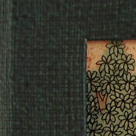 Eco Friendly Handcrafted Blank Book Crushed Gemstones Art Painted On Glass India - Picture 7 of 11